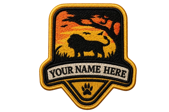 Bulk Embroidered Name Patches Ireland