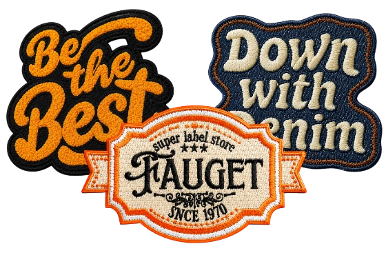 Custom Embroidered Name Patches Ireland