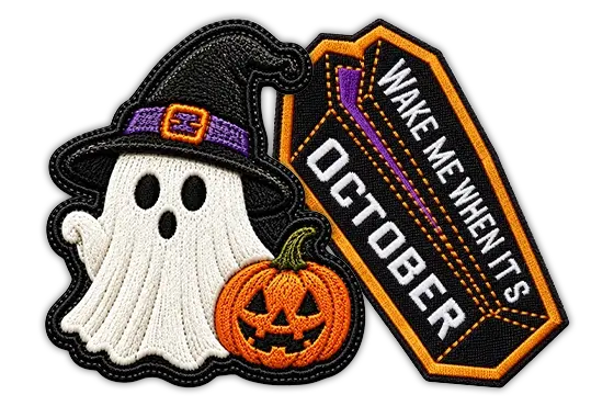Custom Halloween Patches