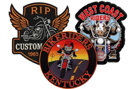 Motorcycle Logo Patches Ireland